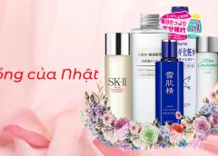 Toner – những loại nước hoa hồng được ưa chuộng và săn đón nhiều nhất tại Nhật Bản.