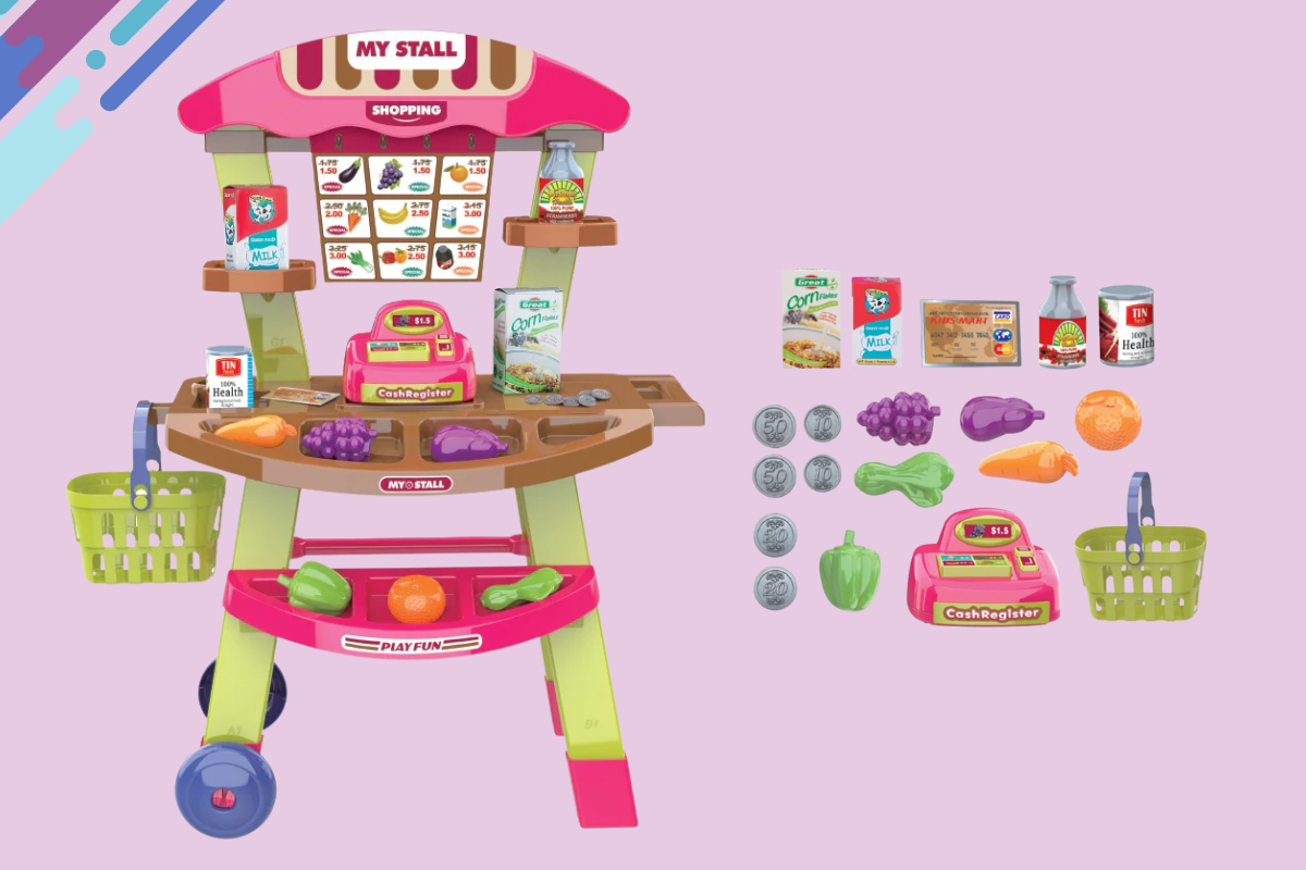 Bộ Siêu Thị Sweet Heart – Đồ Chơi Bán Hàng Vui Nhộn