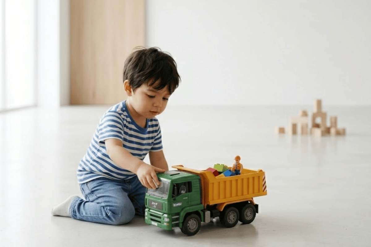 Đồ Chơi Mô Hình Xe Ben MAN TGA BRUDER – Tỷ Lệ 1:16 Sống Động