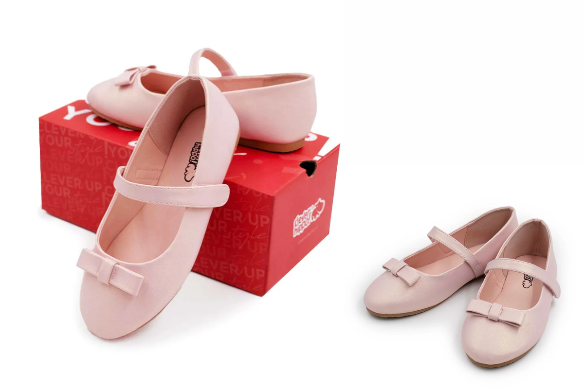 Giày búp bê Rose Gold cho bé gái – Sành điệu và an toàn