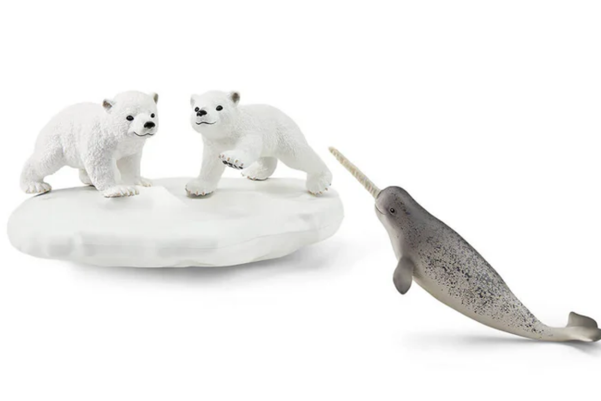 Mô Hình Động Vật Schleich Bắc Cực – Bé Chơi Học Chân Thực